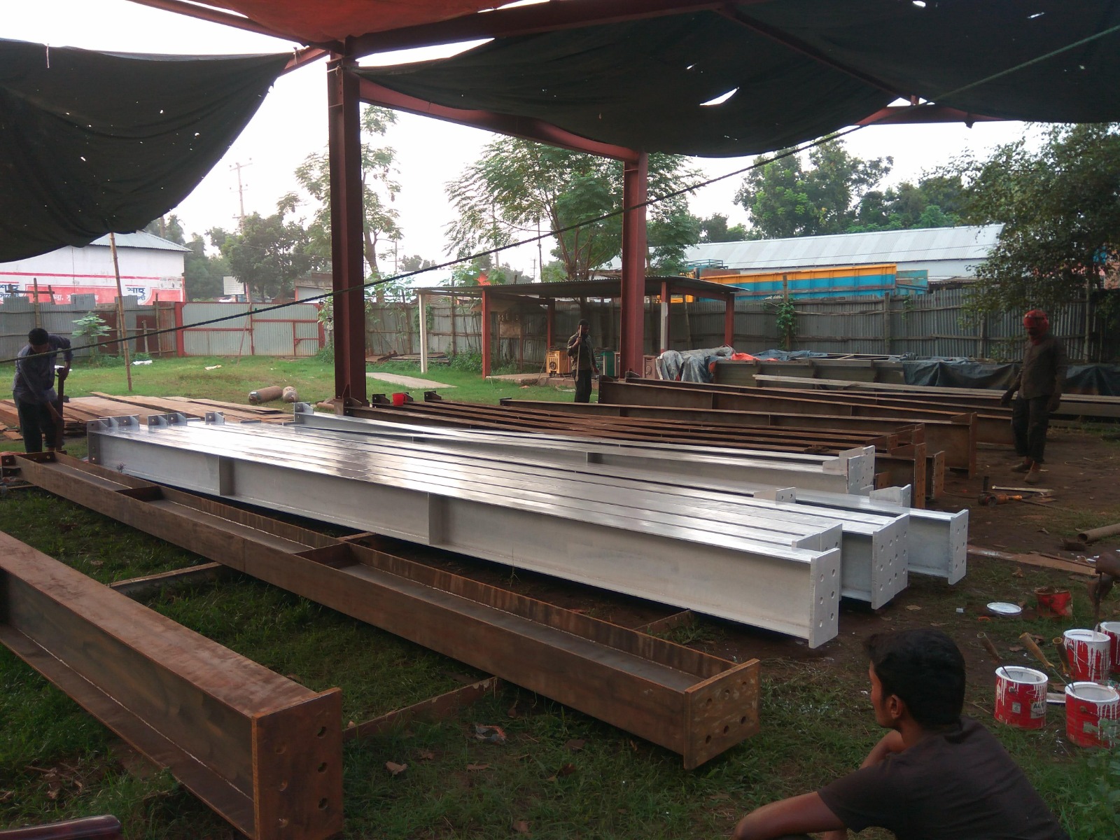 Construction and Fabrication Steel Building